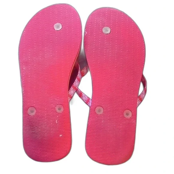 🎉Host pick🎉 Vera Bradley Paisley In Paradise Flip Flops- size 9-10 - Picture 3 of 4
